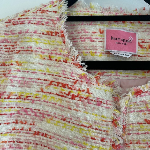 Kate Spade multi tweed blazer jacket - Picture 5 of 5